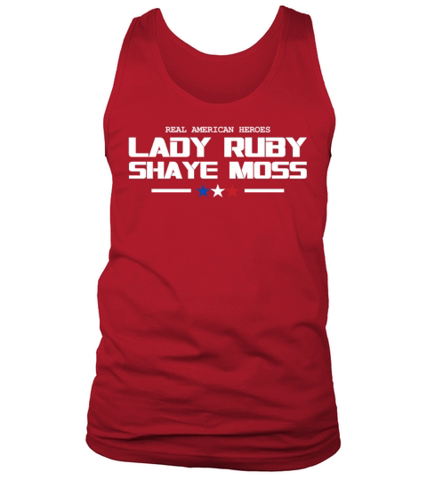 LADY RUBY AND SHAYE MOSS - REAL AMERICAN HEROES Tank Top Unisex