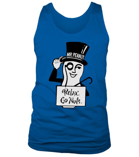 Mr Peanut Funny T-Shirt Tank Top Unisex
