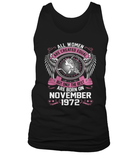 Scopio the best are born on November 1972 Tank Top Unisex