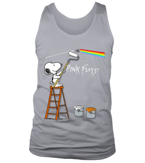 Snoopys Painting The picture- Pink Floyd Tank Top Unisex