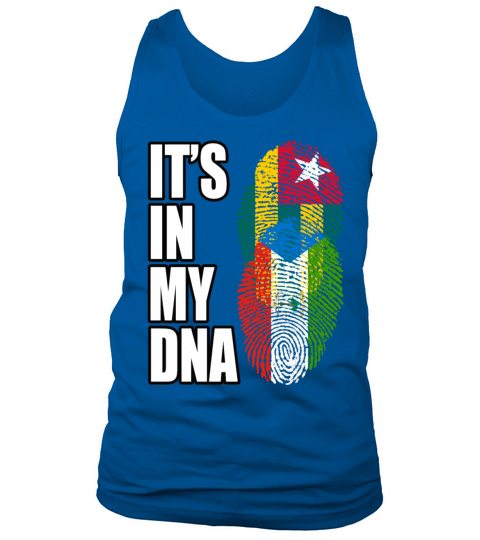 Togolese And Equatorial Guinean Mix Heritage DNA F Tank Top Unisex