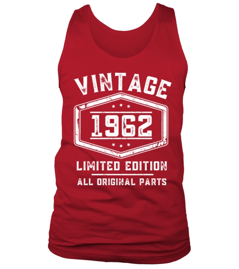 Vintage 1962 60th Birthday 60 Years Tank Top Unisex