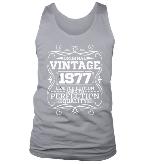 Vintage 1977 Original Limited Edition Tank Top Unisex