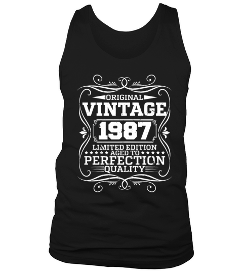 Vintage 1987 Original Limited Edition Tank Top Unisex