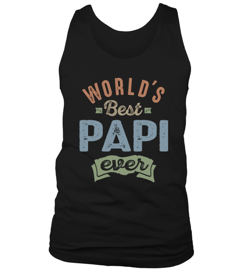 Worlds Best Papi - Trucker Cap Tank Top Unisex