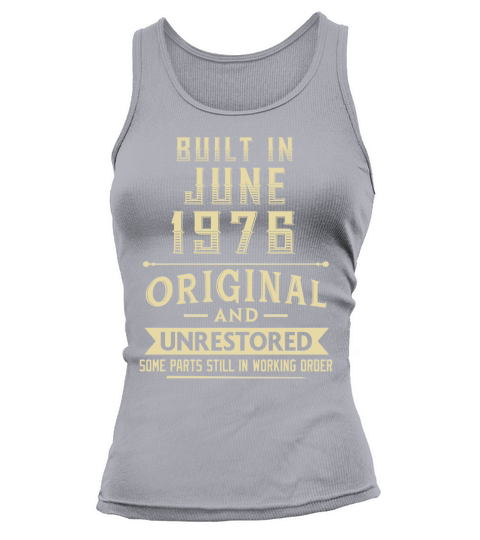 Built in June 1976 original and unrestored Tank top Woman