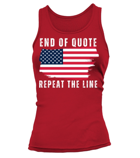 End Of Quote Repeat The Line Classic Tank top Woman