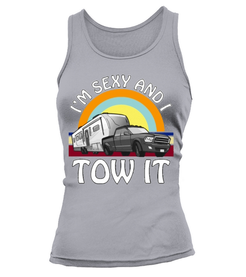 funny camping 5th wheel vanlife Tank top Woman