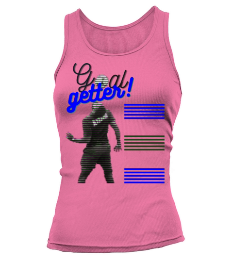 Goal getter soccer T Shirt Design Tank top Woman
