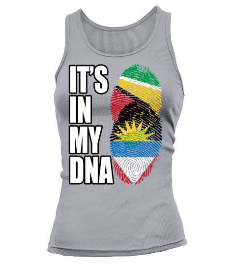 Guyanese And Antiguan Mix Heritage DNA Flag Tank top Woman