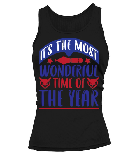 Halloween Its the most wonderful time Tank top Woman