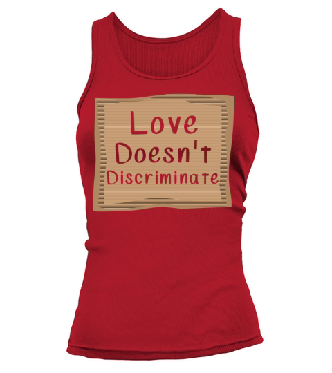 Love does not Discriminate Tank top Woman