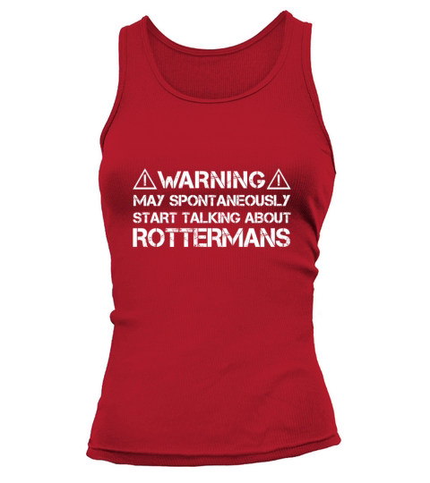 Rotterman Warning Tank top Woman