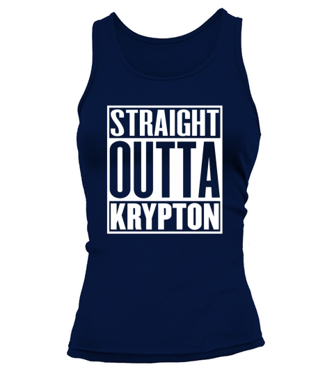 Straight Outta Krypton Tank top Woman