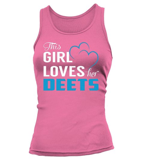 This Girl Loves Her DEETS Name Shirts Tank top Woman