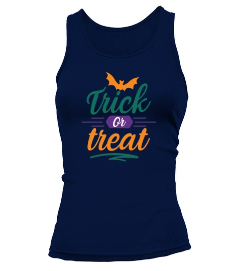 Trick Or Treat Halloween Gift Tank top Woman