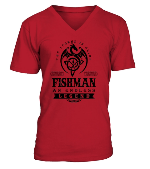 FISHMAN V-Neck T-shirt