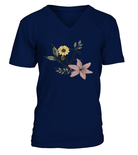 Grace Vanderwaal Flower Tee Officially Licensed V-Neck T-shirt