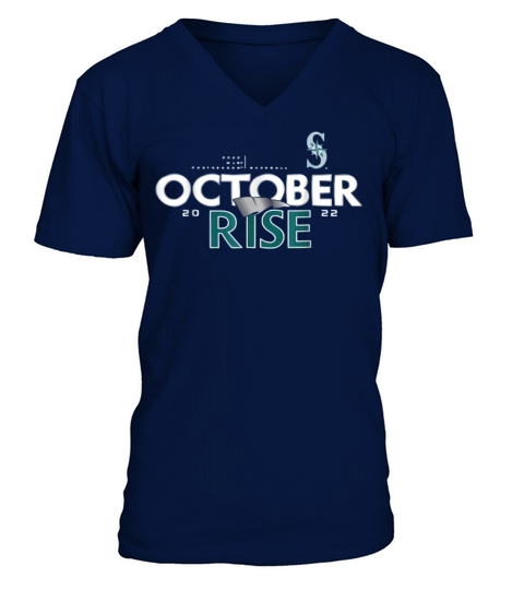 October Rise Mariner Vintage For Men Women Kids V-Neck T-shirt