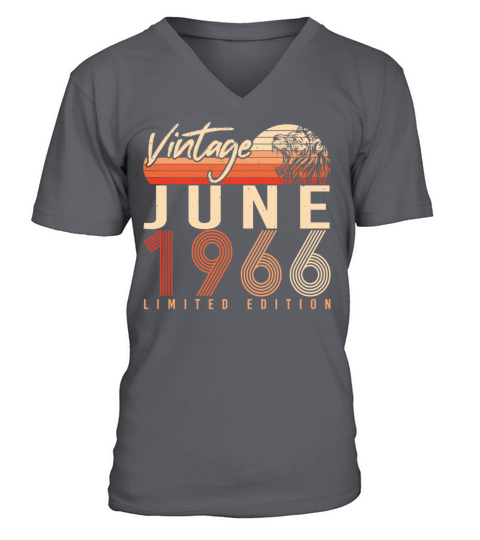 Vintage 1966 June V-Neck T-shirt