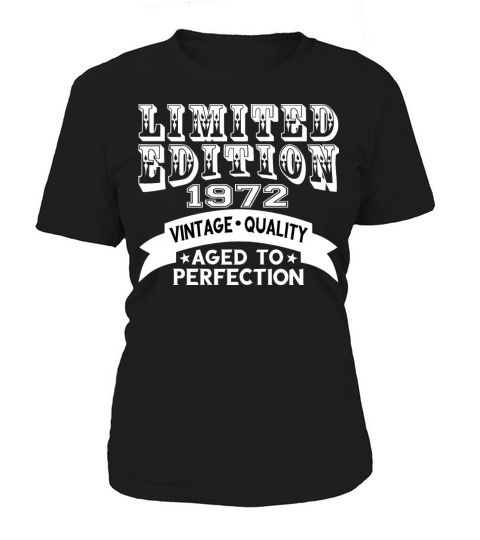 1972 Vintage 50th Birthday Limited Edition Women's T-Shirt