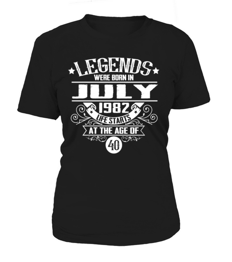 Birth Month July 1982 Vintage Vintage Birthday Women's T-Shirt