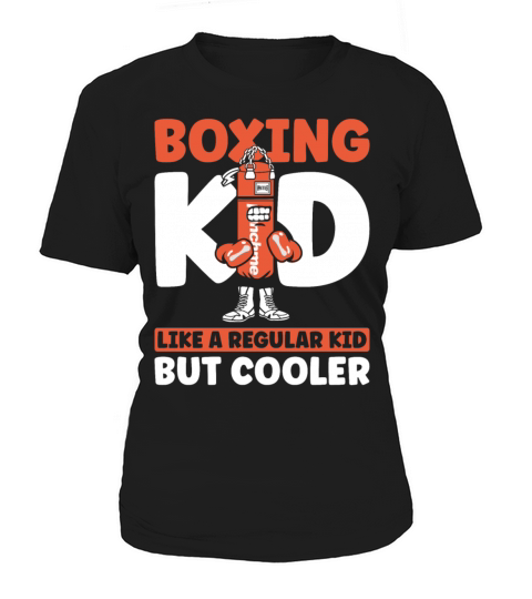 Boxing Vintage Boxing Kid Like A Women's T-Shirt