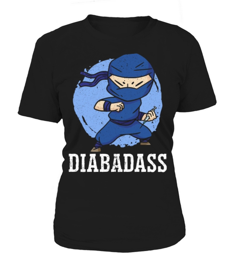 Diabadass Diabetes Awareness Month Insulin Ninja Women's T-Shirt