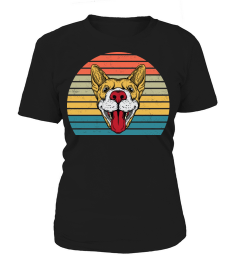 Dog Lover Gifts Funny Retro Vintage Animal T Shirt Women's T-Shirt