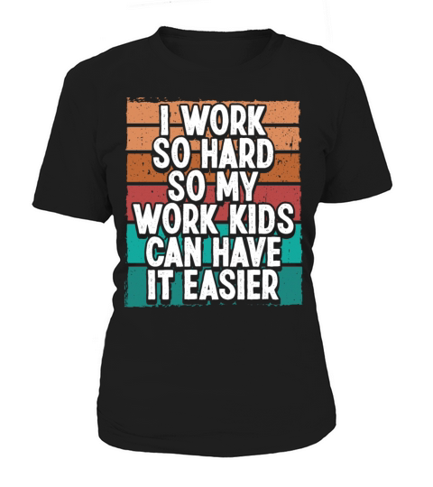 EMT Work Dad Vintage Work Father Coworker Retired Women's T-Shirt