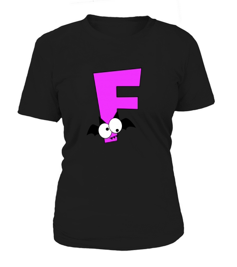 Halloween Alphabets Clipart F Women's T-Shirt
