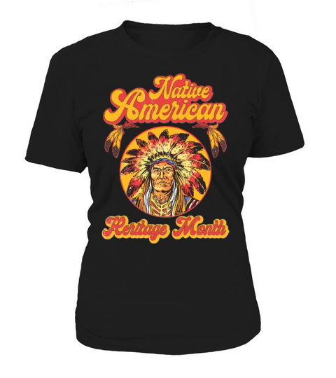 Native American Heritage Month Peace Love Native Women's T-Shirt