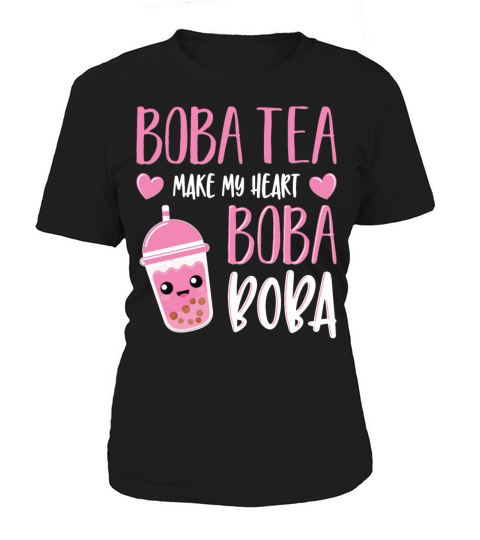 Powered By Tea Bubble Milk Tea Lovers Gift Idea Women's T-Shirt