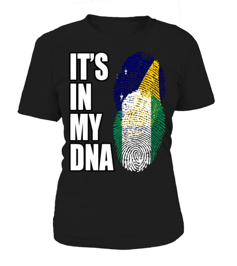 Tokelauan And Nigerian Mix Heritage DNA Flag Women's T-Shirt