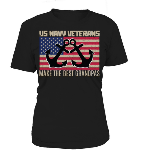 U.S. Navy Veterans Make The Best Grandpas Women's T-Shirt