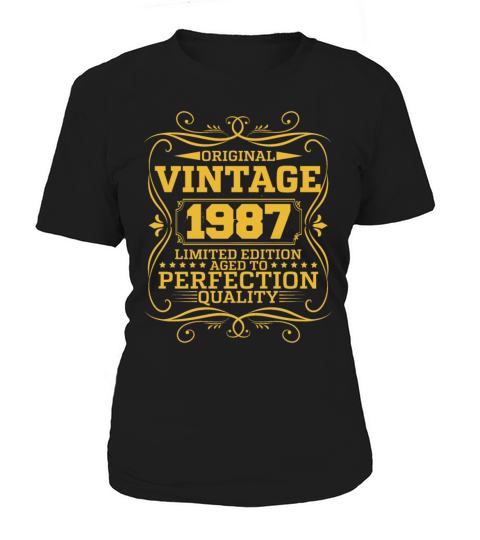 Vintage 1987 Original Limited Edition Women's T-Shirt