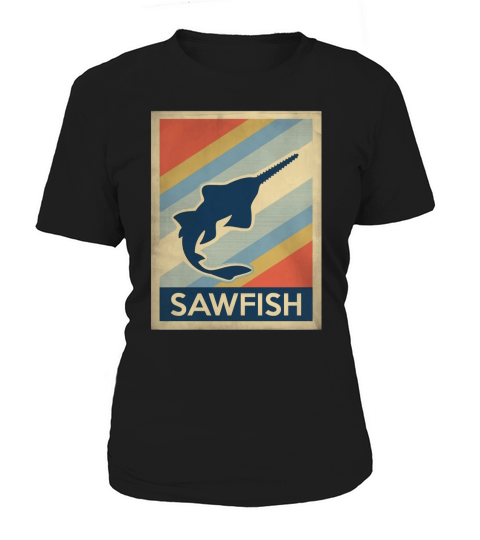 Vintage style sawfish Tshirt Women's T-Shirt