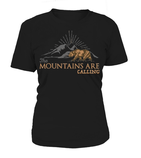 Vintage The Mountains Are Calling Outdoors Women's T-Shirt