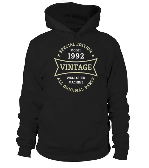 30th Birthday Gifts Born 1992 Vintage 30 Year Old Hoodie Unisex