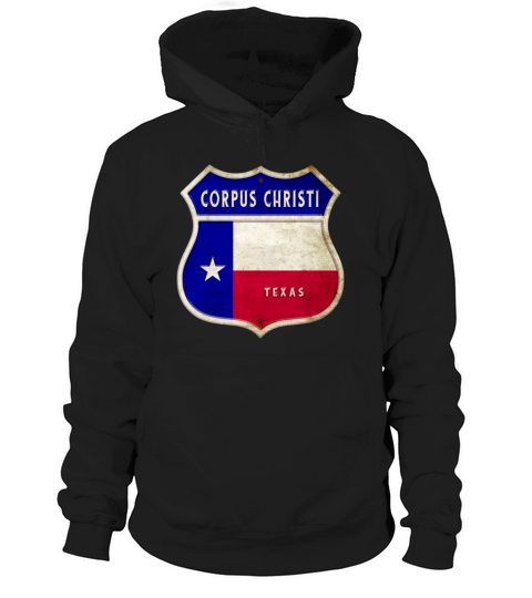 Corpus Christi Texas coat of arms flag design Hoodie Unisex