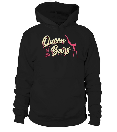 Gymnastics Queen Of The Bars Uneven Beam Gymnast Hoodie Unisex