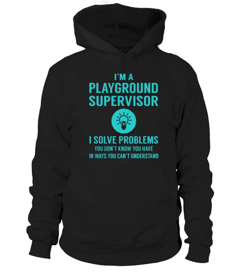 Playground Supervisor Hoodie Unisex
