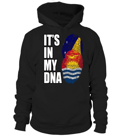 Tokelauan And Kiribati Mix Heritage DNA Flag Hoodie Unisex