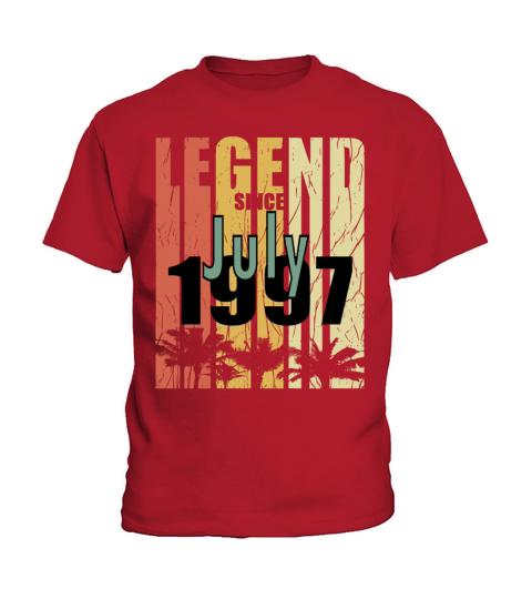 1997 July vintage born gift Kids T-Shirt