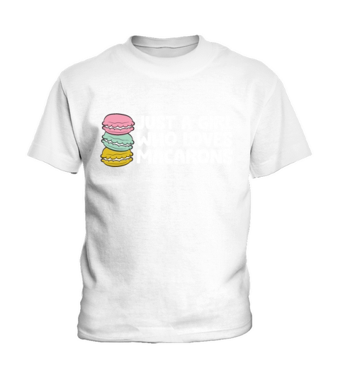Just a Girl Who Loves Macarons Kids T-Shirt