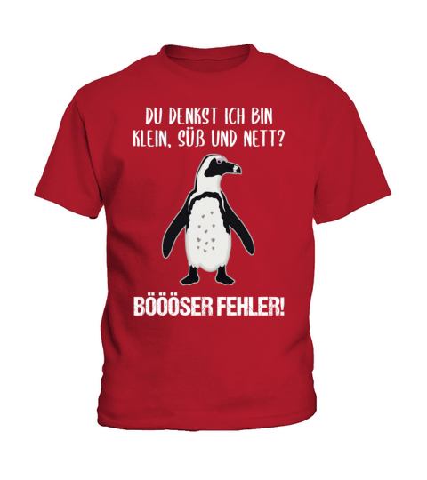 Penguin Small Sweet Nice Funny Quote Gift Kids T-Shirt