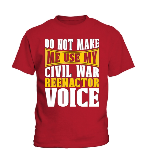 Reenactment Do Not Make Historian Battle Reenactor Kids T-Shirt