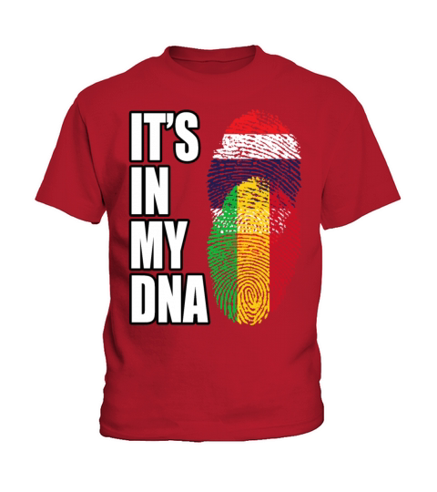 Thai And Malian Vintage Heritage DNA Flag Kids T-Shirt