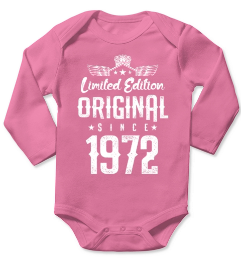 1972 limited edition Long Sleeve Baby One-Piece