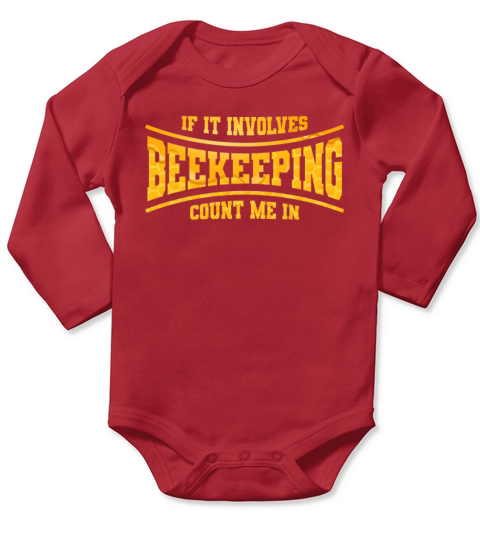 Beekeeping Apiculturist Bee Support Beekeeper Long Sleeve Baby One-Piece